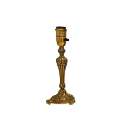 Vintage by Bright 1-2-3 Opulent Mässing Lampfot, 33 cm