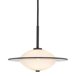 Halo Design Orbit pendel, svart/opal Ø24cm