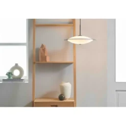 Halo Design Orbit pendel, svart/opal Ø40cm