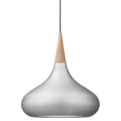 Fritz Hansen Orient P2 pendel, aluminium/ek 34cm