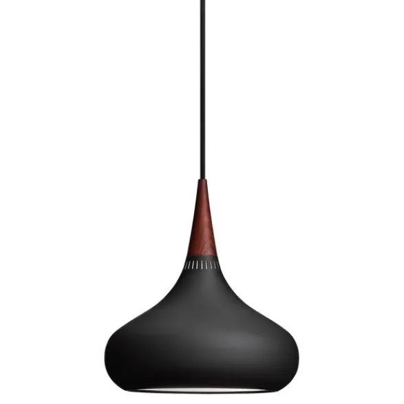Fritz Hansen Orient P1 pendel, svart/roseträ 22,5cm