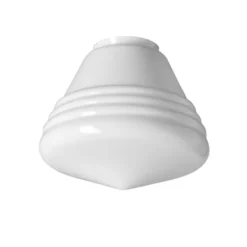 Armaturhantverk Orsa Ampel Glasskärm, Ø22 vit