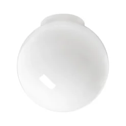 Armaturhantverk Orsa Glasskärm Ø30, vit