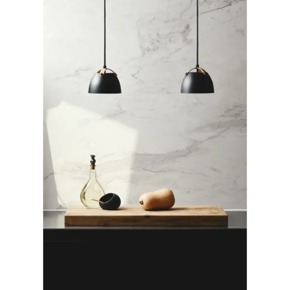Halo Design OSLO Taklampa Ø16 Svart / Ek GU10