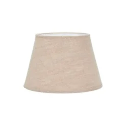 PR Home Oval Lampskärm Lin Natur 15cm