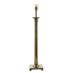 Hallbergs Belysning Palermo Lampfot Hög Antik silver 13cm