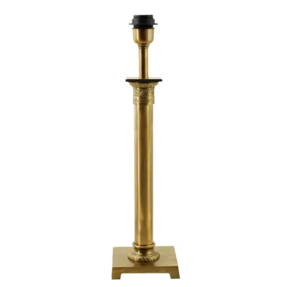 Hallbergs Belysning Palermo Lampfot Låg Oxid 11cm