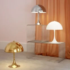 Louis Poulsen Panthella bordslampa 320 chrome