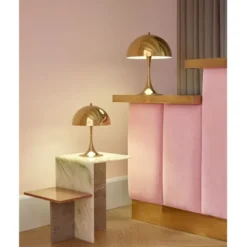 Louis Poulsen Panthella bordslampa 320 mässing
