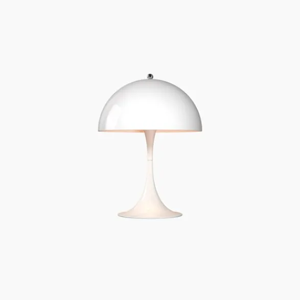 Louis Poulsen Panthella MINI bordslampa LED, vit