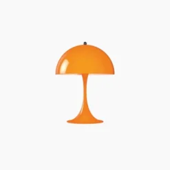 Louis Poulsen Panthella MINI bordslampa LED, orange