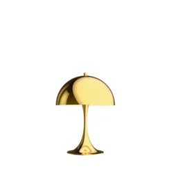 Louis Poulsen Panthella MINI bordslampa LED, Mässing