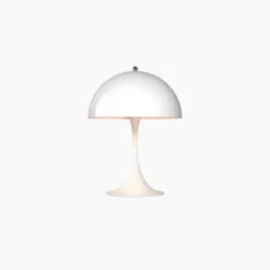 Louis Poulsen Panthella MINI bordslampa LED, vit