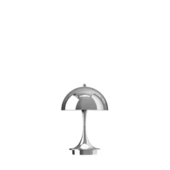 Louis Poulsen Panthella 160 Portabel bordslampa Chrome