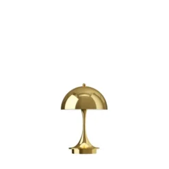 Louis Poulsen Panthella 160 Portabel bordslampa Brass