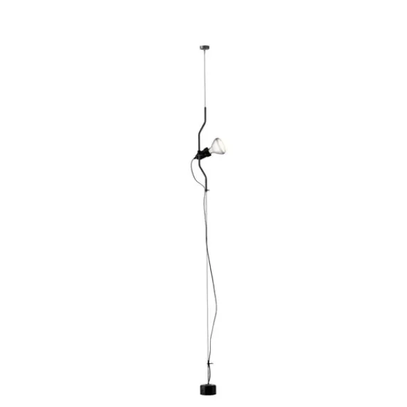FLOS Parentesi tak, svart 400cm