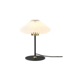Halo Design Paris bordslampa, svart/vit Ø24