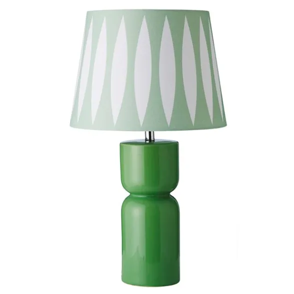 Superliving Paris Table Lamp , Green/ Light Mint Elipse