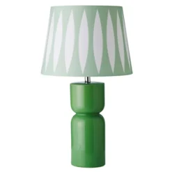 Superliving Paris Table Lamp , Green/ Light Mint Elipse