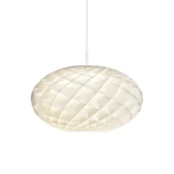Louis Poulsen Patera oval 500 pendel, vit 50cm