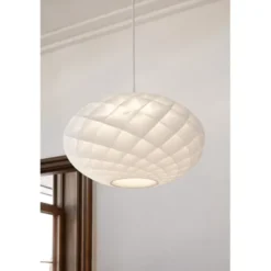 Louis Poulsen Patera oval 500 pendel, vit 50cm
