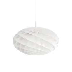 Louis Poulsen Patera oval 500 pendel, vit 50cm