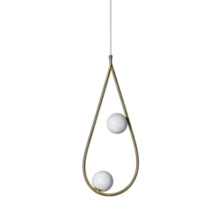Pholc Pearls 65 pendel Brass, opal