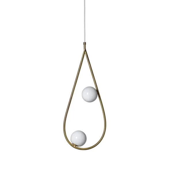 Pholc Pearls 65 pendel Brass, opal