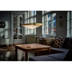 Le Klint Pendant, CELINE, brass frame,