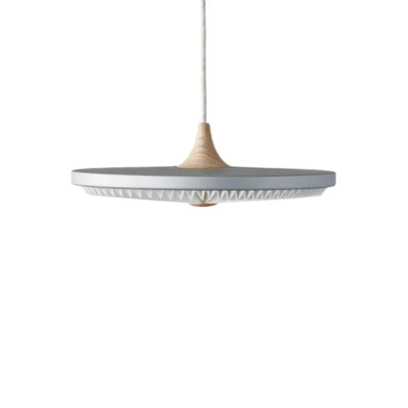 Le Klint Pendant, SOLEIL M, 50cm. Silver cloud, paper