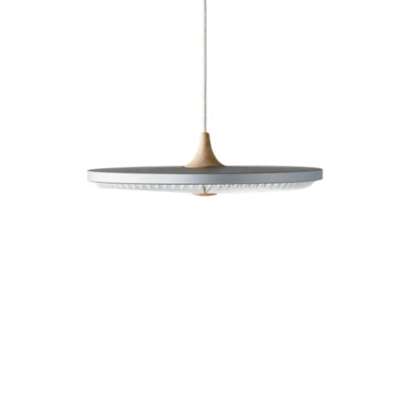Le Klint Pendant, SOLEIL S, 35cm. Silver cloud, paper,DIM