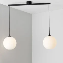 Belid Pendelupphäng skena, svartstruktur 97cm