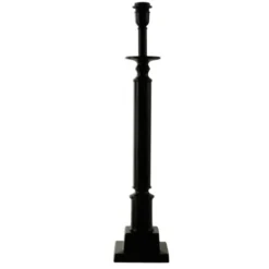Hallbergs Belysning Penfold Lampfot Hög Antik svart 15,5cm