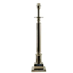 Hallbergs Belysning Penfold Lampfot Hög Silver 15,5cm