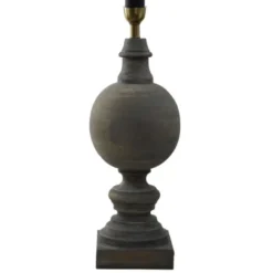 Hallbergs Belysning Percy Lampfot Vintage grey 15cm