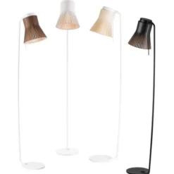 Secto Design Petite golvlampa, vit 130cm