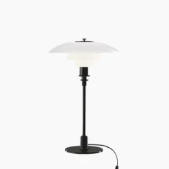 Louis Poulsen PH 3/2 bordslampa, svart/opal 47,2cm