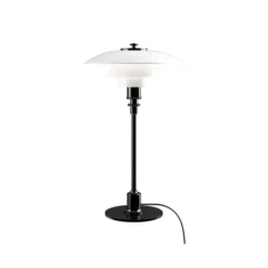Louis Poulsen PH 2/1 bordslampa, svart/opal 35,5cm