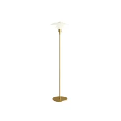 Louis Poulsen PH 3½-2½ golvlampa, mässing/opal 130cm