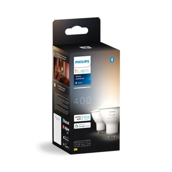 Philips Hue White Ambiance 2-pack GU10 4,3W