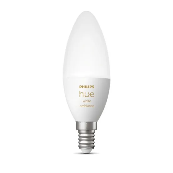 Philips Hue White Ambiance 1-pack E14 kronljus 4W