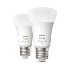 Philips Hue White & Color 2-pack E27 Smart bulb 6,5W