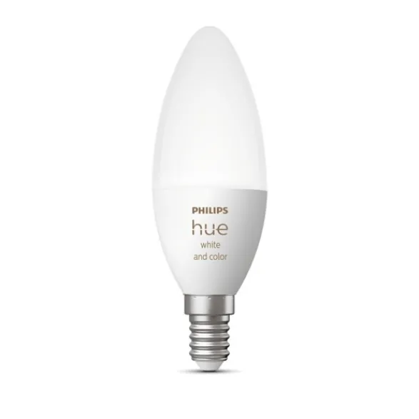 Philips Hue White & Color 1-pack E14 kronljus 4W