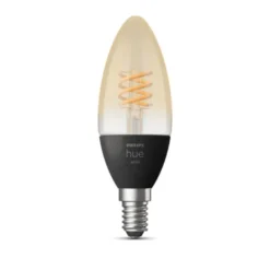 Philips Hue White 1-pack E14 filamentlampa kronljus 4,5W