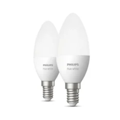 Philips Hue White 2-pack E14 kronljus 5,5W