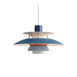 Louis Poulsen PH 5 MINI pendel, hues of blue 30cm