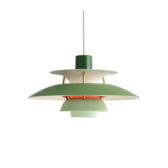 Louis Poulsen PH 5 MINI pendel, hues of green 30cm