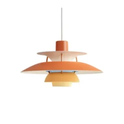 Louis Poulsen PH 5 MINI pendel, hues of orange 30cm