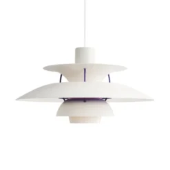 Louis Poulsen PH 5 pendel, classic white 50cm