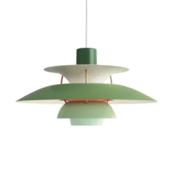 Louis Poulsen PH 5 pendel, hues of green 50cm